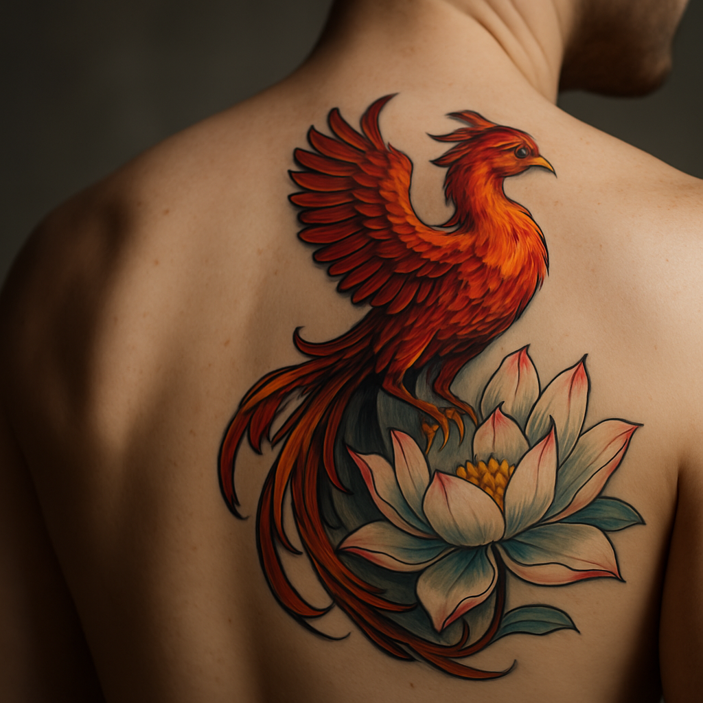 Phönix-Lotus Motive: Tattoo-Symbolik im Blog chinese-tattoo.net